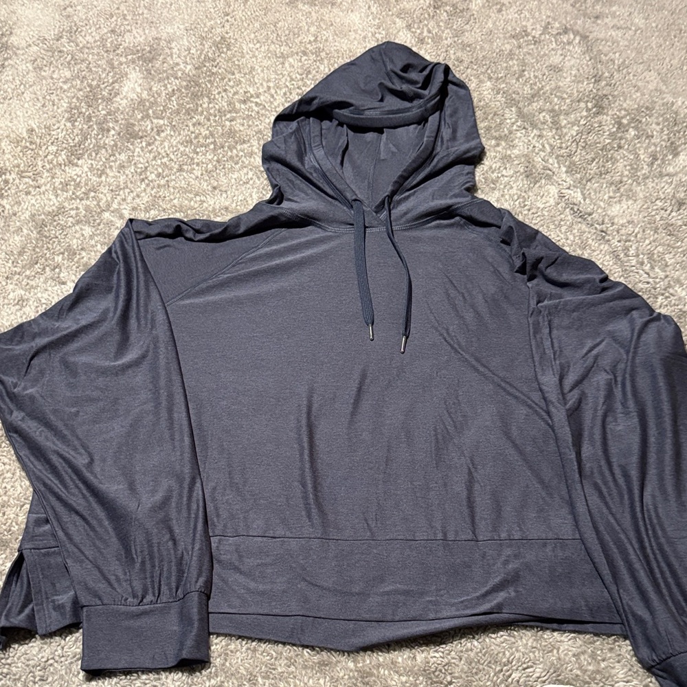 Dark Gray Hooded Sweatshirt